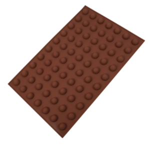 업소용 실리콘몰드 돔형(3cm)70구(아이스크림설기몰드) 초콜릿몰드